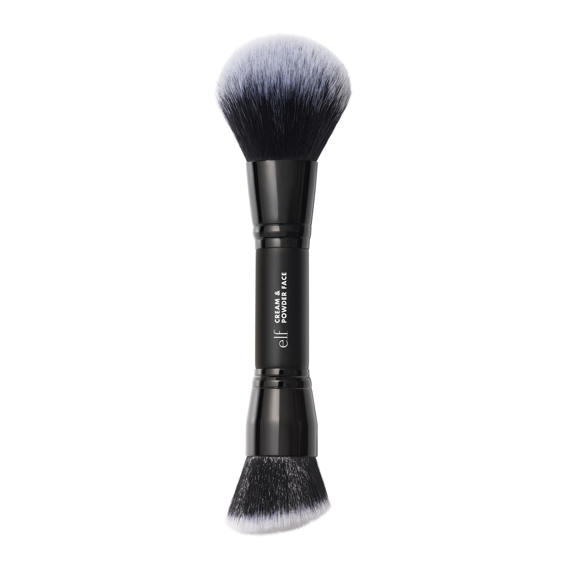 e.l.f. Dual-Ended Cream + Powder Brush, Two-in-One Makeup Brush For Creating A Gorgeous, Airbrushed-looking Complexion, Vegan & Cruelty-free e.l.f. buy supplements canada