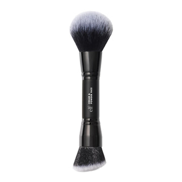 e.l.f. Dual-Ended Cream + Powder Brush, Two-in-One Makeup Brush For Creating A Gorgeous, Airbrushed-looking Complexion, Vegan & Cruelty-free e.l.f. buy supplements canada