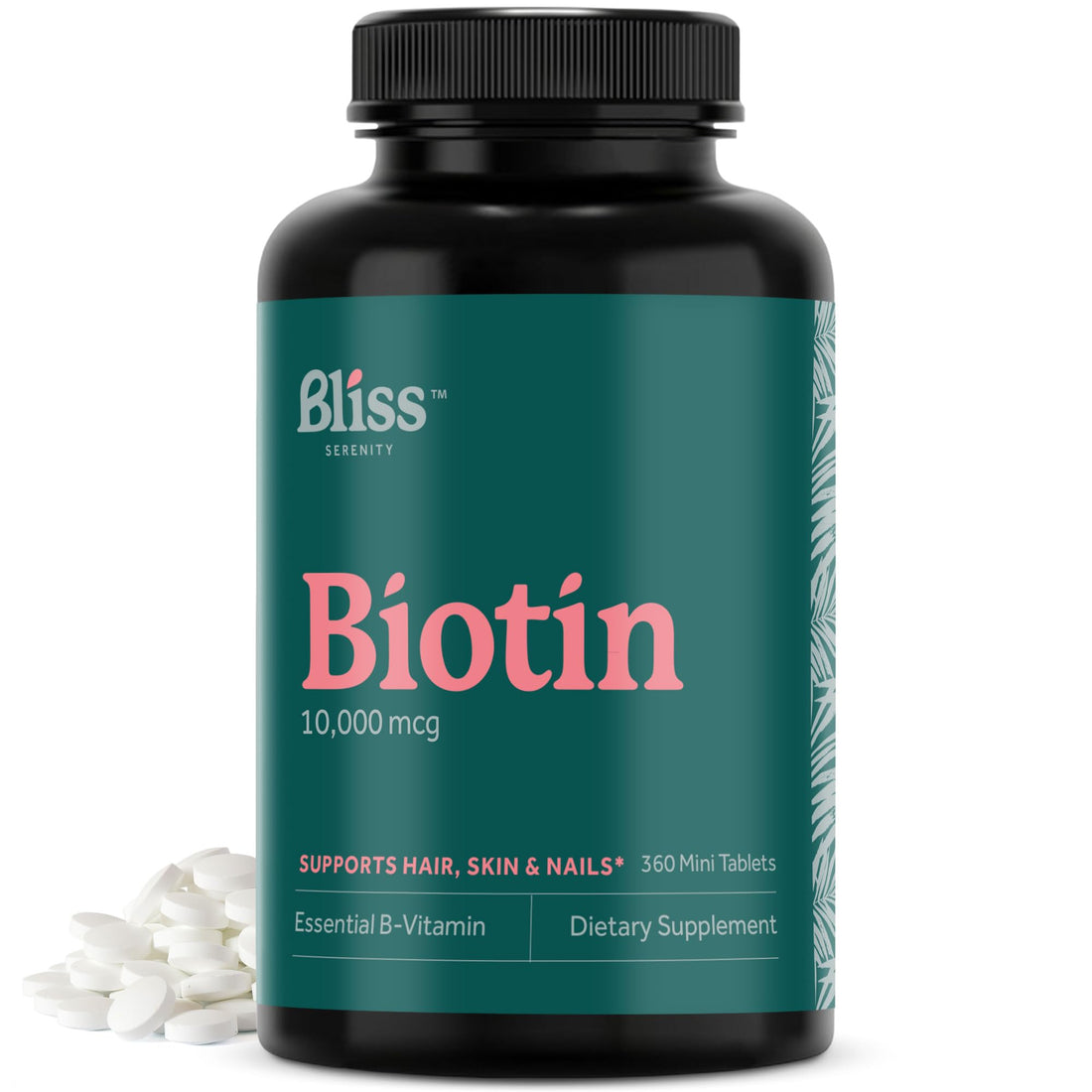 Bliss Serenity Biotin 10000mcg - Max Strength Biotin Supplement - Hair Skin and Nails Vitamins Bliss Serenity buy supplements canada