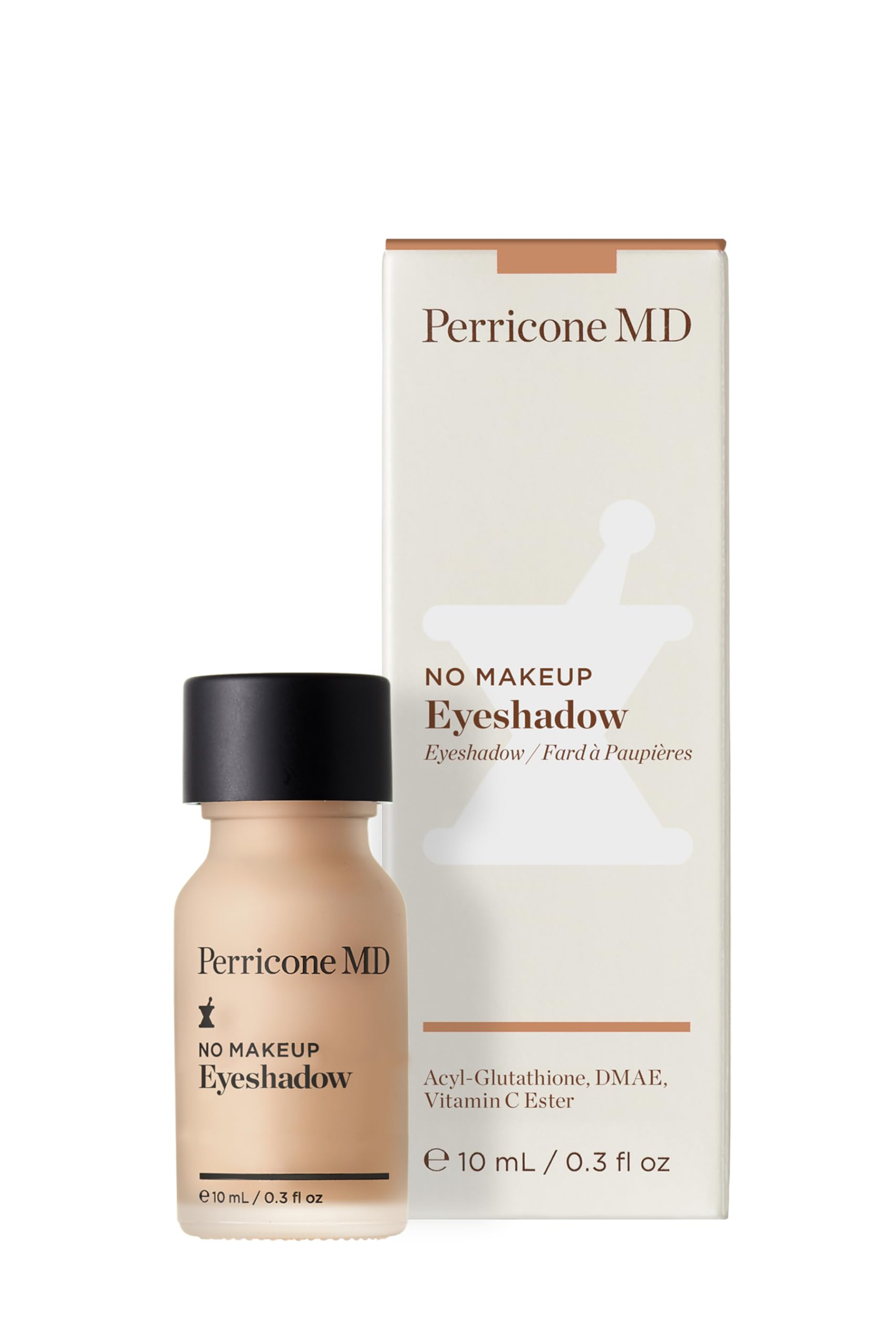 Perricone MD No Makeup Liquid Eyeshadow - Hydrating Serum Texture - Crease-Proof Anti-Aging with Vitamin C - Smooths & Brightens Eyelids - Long-Wearing Satin Finish for All Ages, Shade 2, 0.3 fl oz Perricone MD buy supplements canada