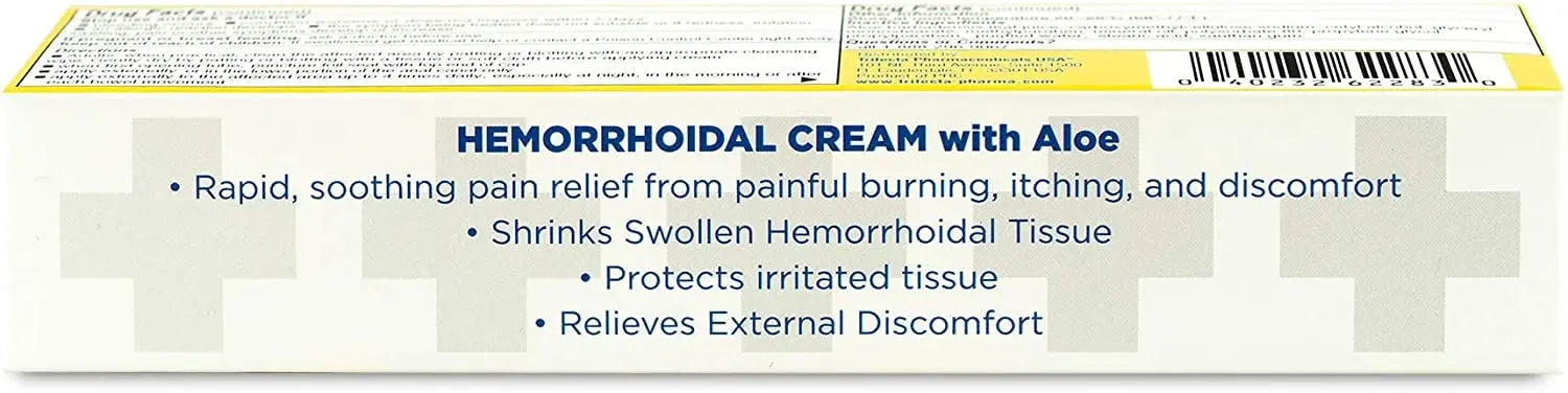 Globe Hemorrhoidal Cream, Phenylephrine HCl, Pramoxine with Aloe, Relief from Burning, Itching and Discomfort of Hemorrhoids, 1.8 Ounces Globe buy supplements canada