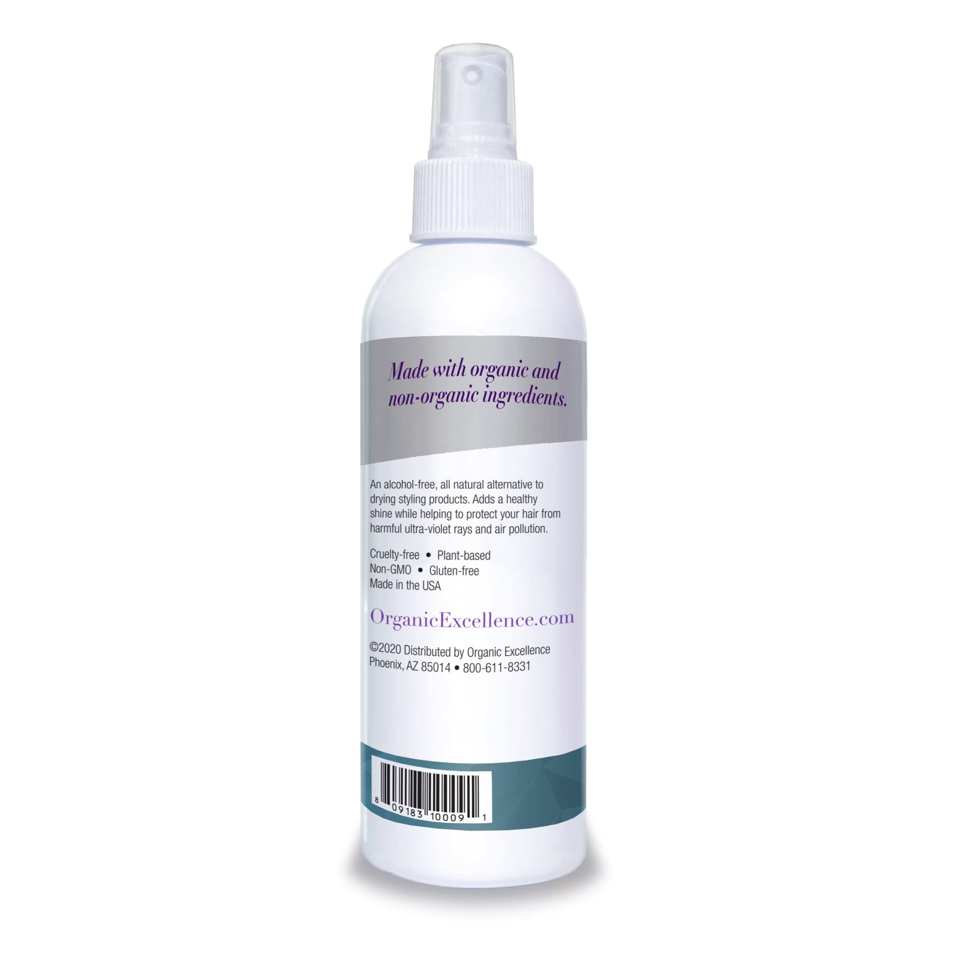 Organic Excellence Wild Mint Styling Spray, Alcohol-Free, pH Neutral, 8 Ounce Organic Excellence buy supplements canada