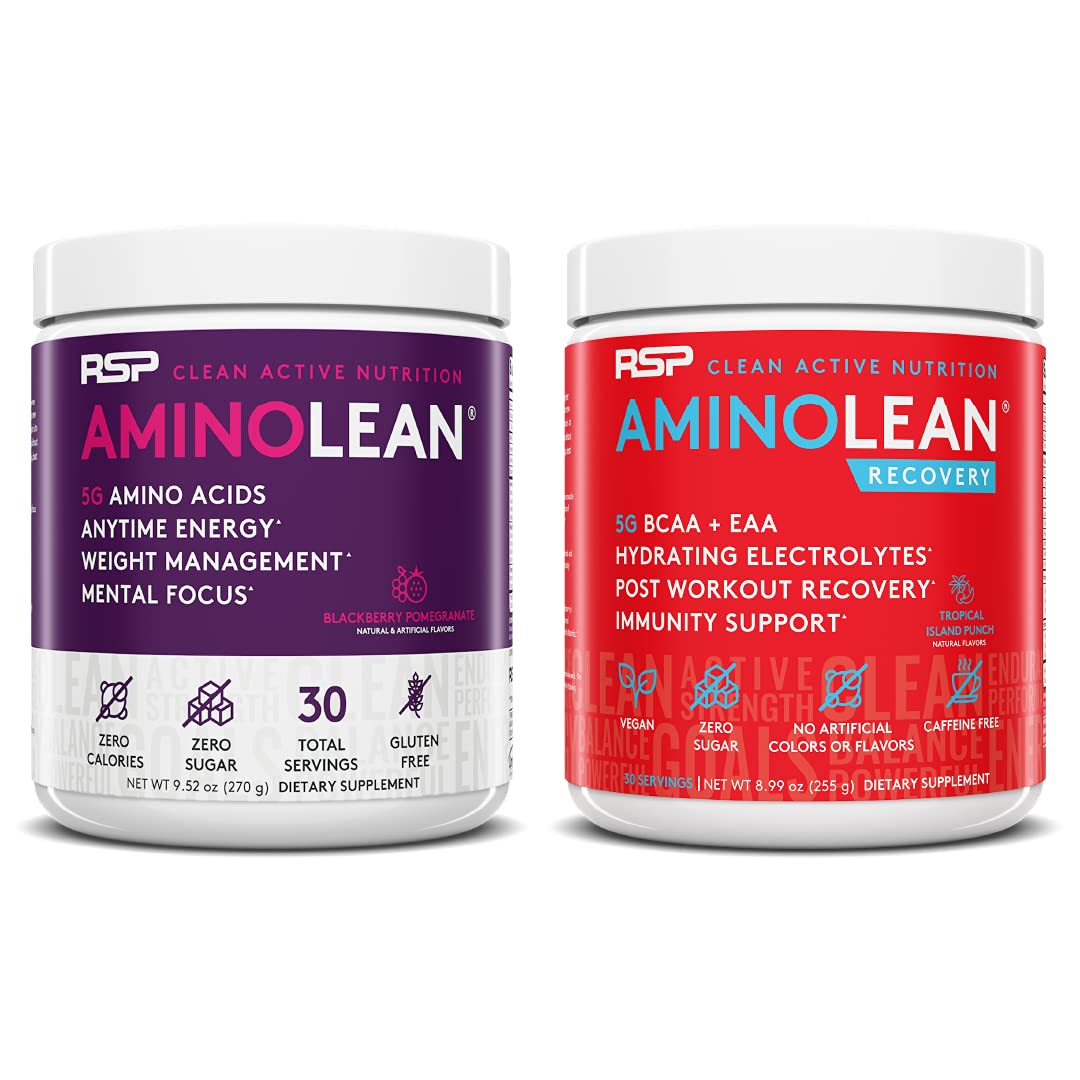 RSP NUTRITION AminoLean Pre Workout Energy (BlackBerry Pomegranate 30 Servings) RSP NUTRITION buy supplements canada