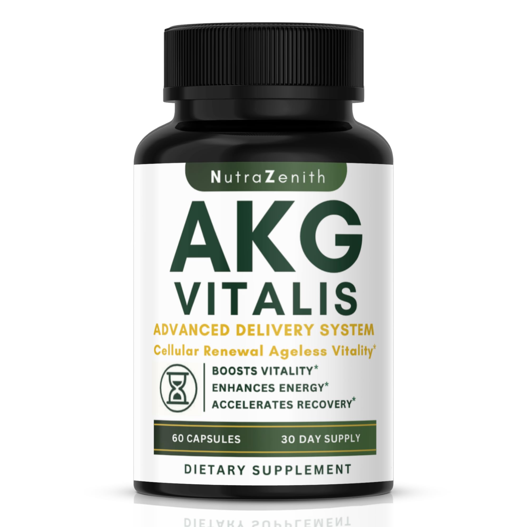 AKG Anti-Aging & Energy Boost Supplement with Vitamin B6, Vitamin C & L-Arginine – 60 Capsules for Youthful Skin, Cellular Renewal & Vitality Support Arazo Nutrition buy supplements canada