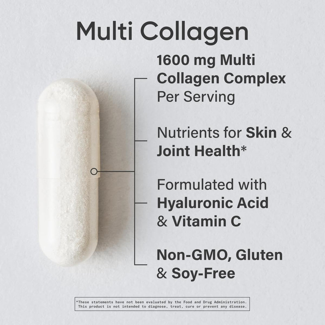 Sports Research® Multi Collagen Pills for Women & Men - Collagen Peptides (Type I, II, III, V, X) Enhanced with Hyaluronic Acid & Vitamin C - Gluten Free ­· Non-GMO - 90 Capsules Sports Research buy supplements canada