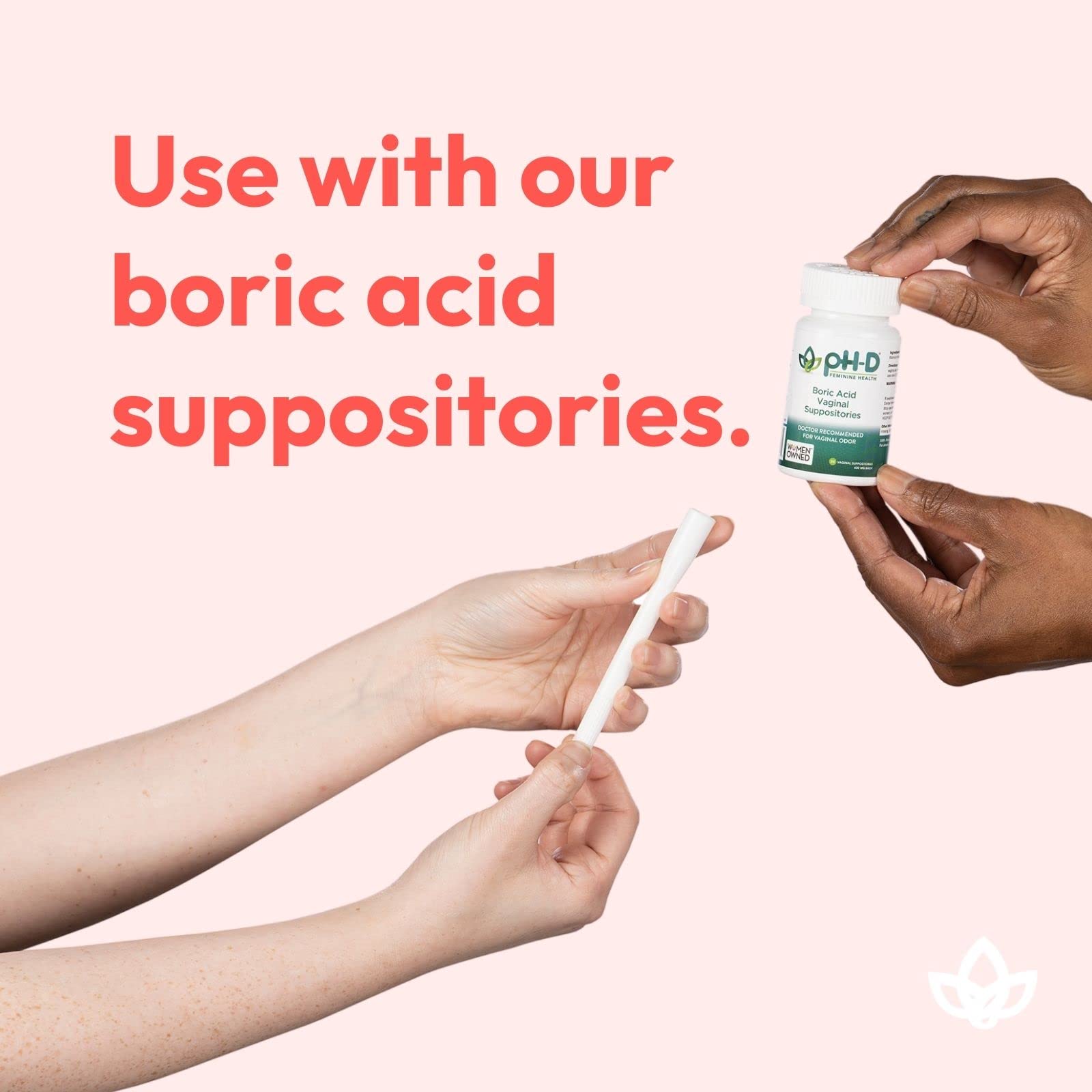pH-D Feminine Health - Vaginal Suppository Applicators, Ideal for Boric Acid Suppositories, Reusable, Fits Most Vaginal Suppositories, Made in The USA - 5 Count… pH-D Feminine Health Support buy supplements canada