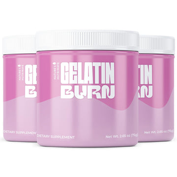 Nature’s NutriWave Gelatin Burn – Natural Powder Supplement with Vitamins, Minerals & Botanical Extracts – Non-GMO, Easy to Mix, USA Made – 2.65Oz, 75g, 30 Servings, 3 Month Supply Nature’s NutriWave buy supplements canada