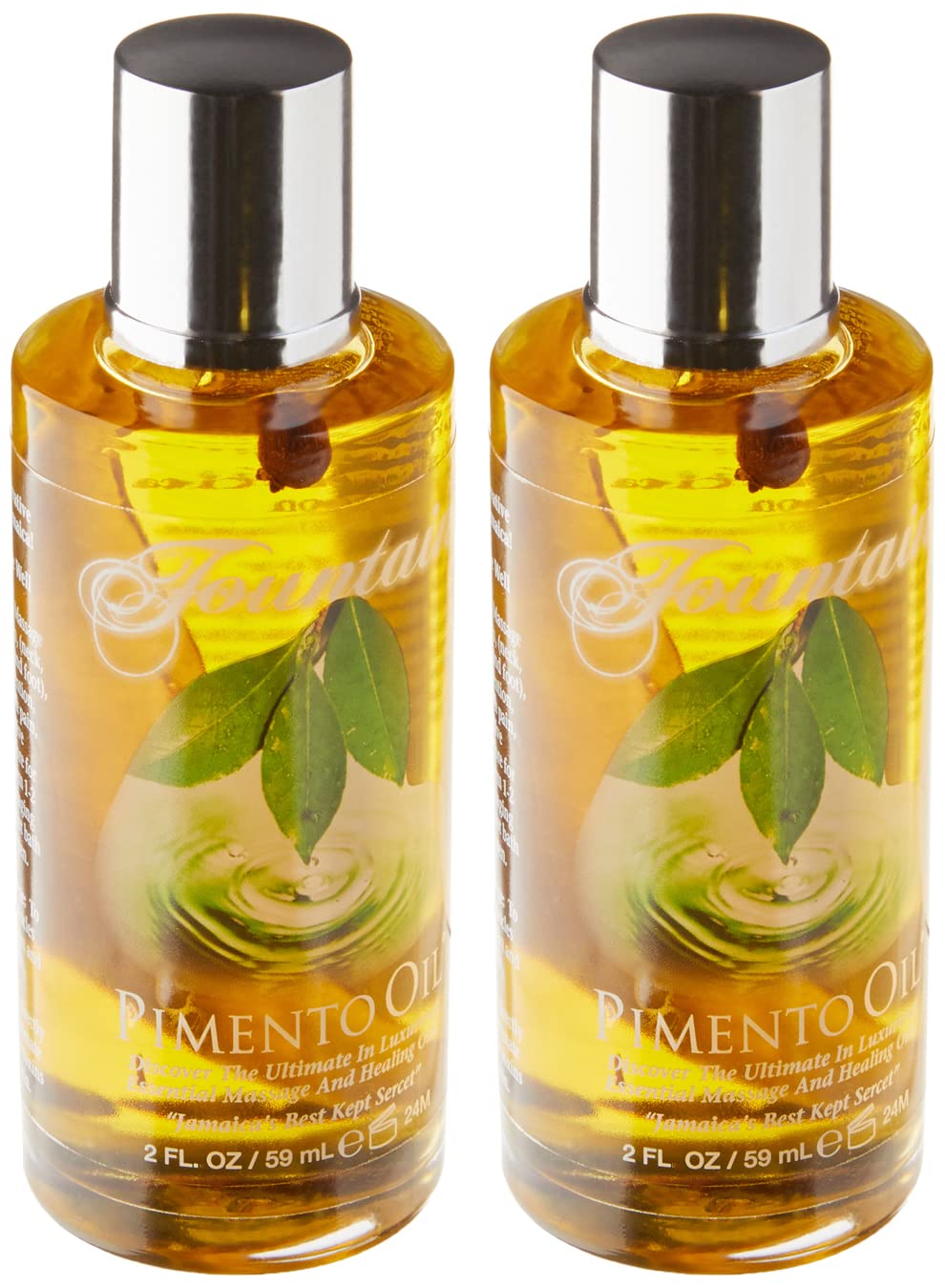 Fountain Pimento Oil for Massage Therapy, Muscle and Joint Deep Tissue Massage, Sore Muscle Balm Massage & Topical Herbal Rub (Pack of 2) Fountain buy supplements canada