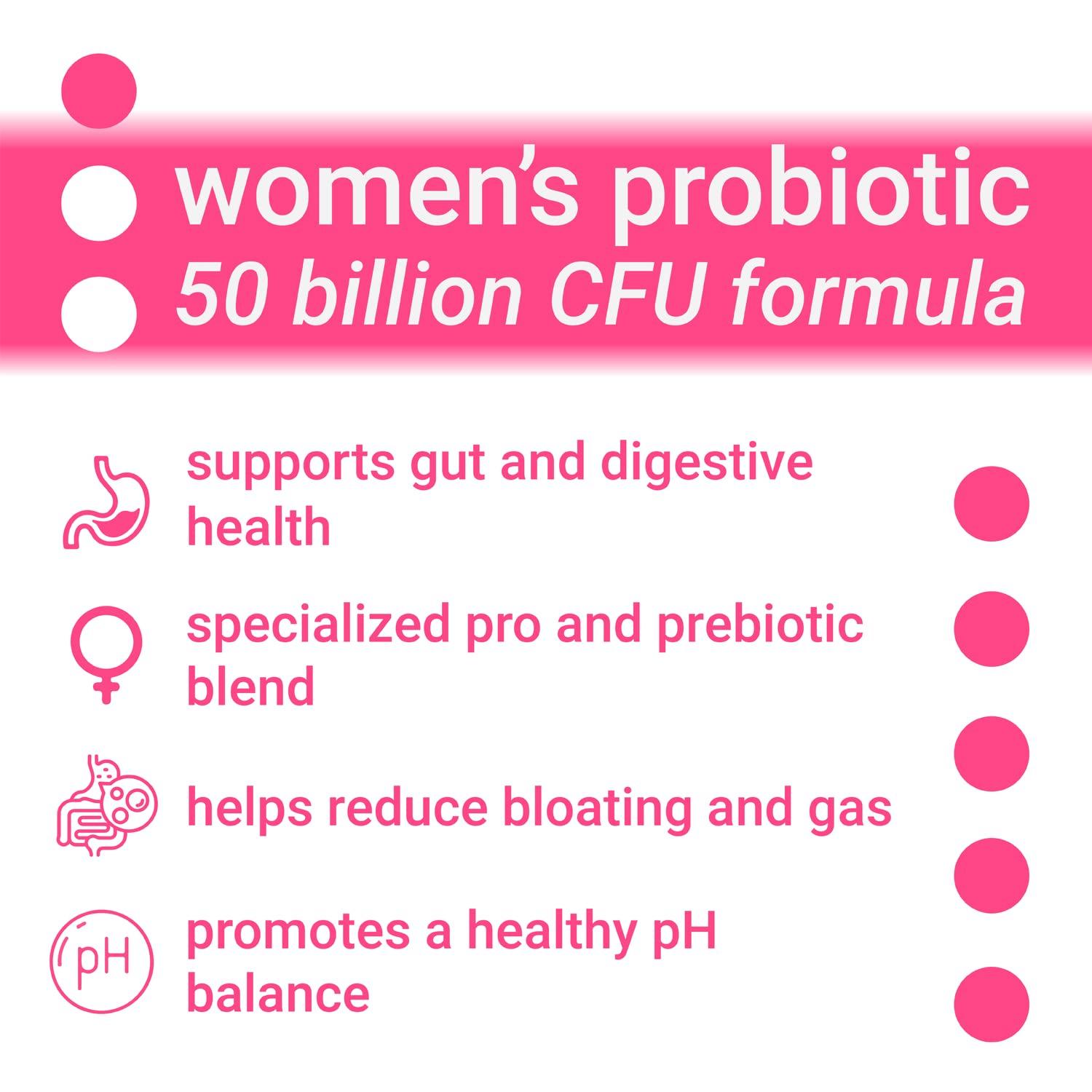 Luma Nutrition Probiotics for Women with Prebiotics - 50 Billion CFU - Formulated for Digestive Luma Nutrition buy supplements canada