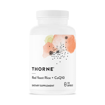 THORNE - Red Yeast Rice + CoQ10 - Maintain Healthy Cholesterol Levels & Supports Cardiovascular Health - Added Antioxidant Support* - Gluten-Free, Dairy-Free - 120 Servings THORNE buy supplements canada