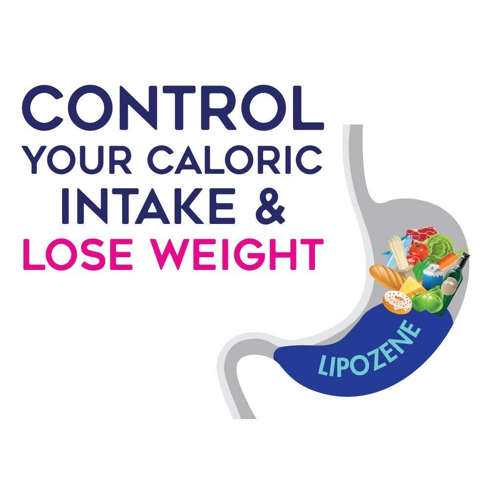 Lipozene Weight-Management Fiber Supplement, 60 Capsules | Non-Stimulant Glucomannan Formula for Healthy Lifestyle Support Lipozene buy supplements canada