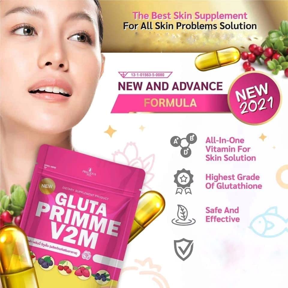 Gluta Prime Super Skin Supplement for Women Authentic 30 Capsule Gluta Prime L Alizée Spa buy supplements canada