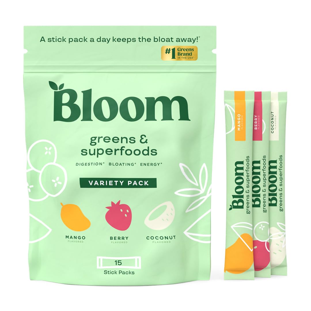 Bloom Nutrition Super Greens Powder Stocking Stuffer Smoothie Mix Bloom Nutrition buy supplements canada