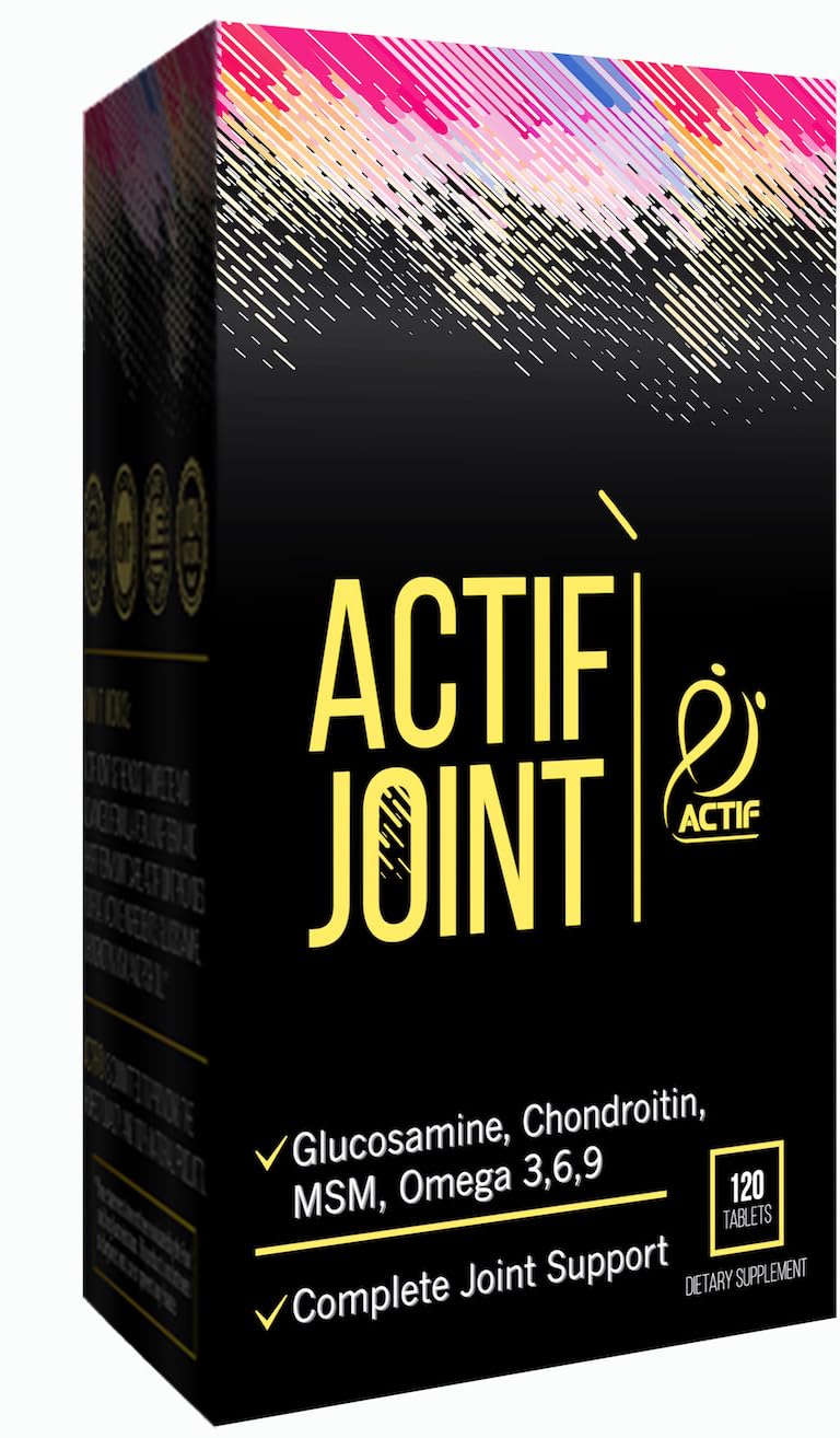 Actif Joint 4-in-1 Fast Relief Maximum Strength, Clinical Formula, 120ct, Made in USA ACTIF buy supplements canada