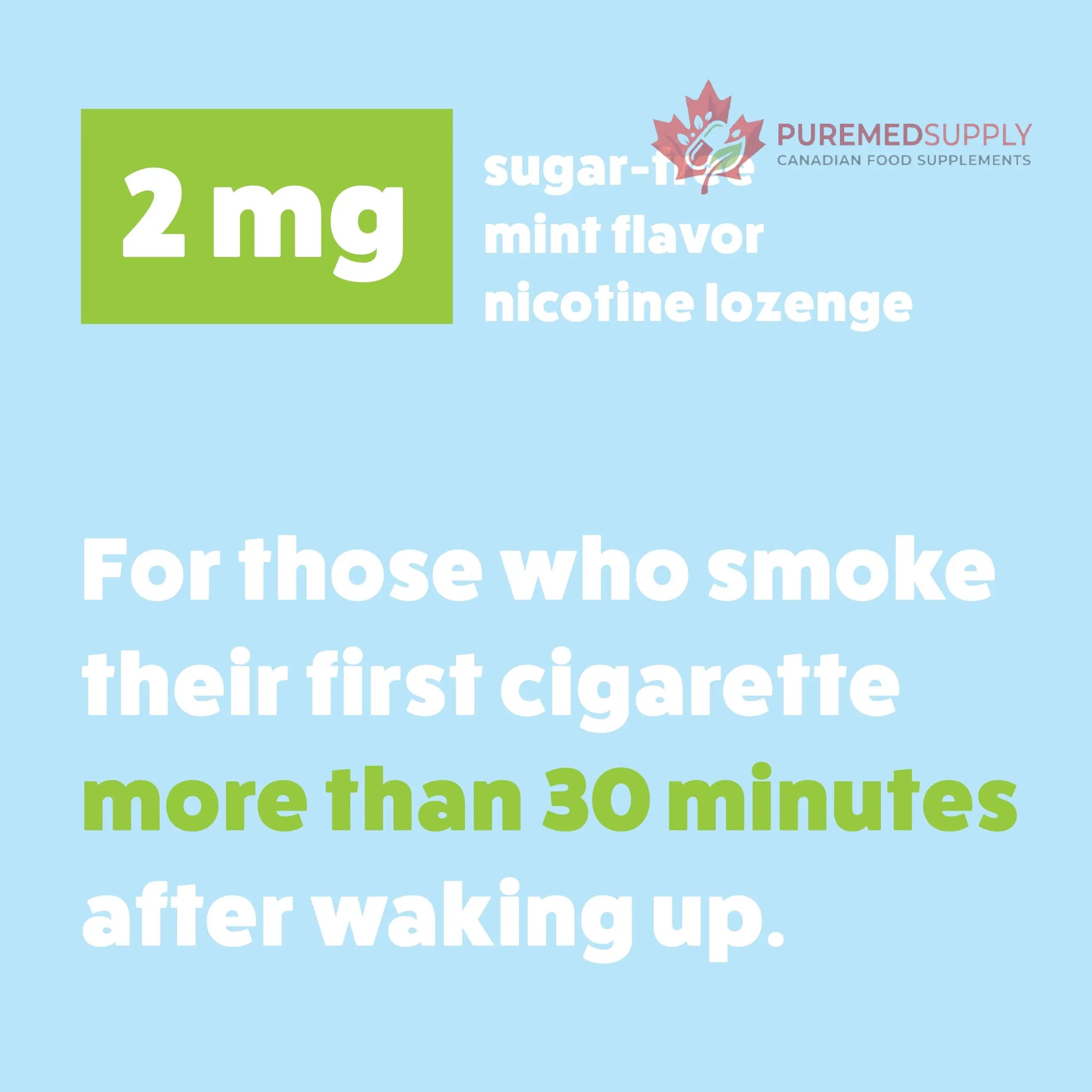 Wellness Basics Mini Nicotine Lozenge 2mg | Stop Smoking Aid | Mint Flavor | 135 Count | Pack of 5 Vials | Reduces Cravings & Withdrawal Symptoms Wellness Basics buy supplements canada