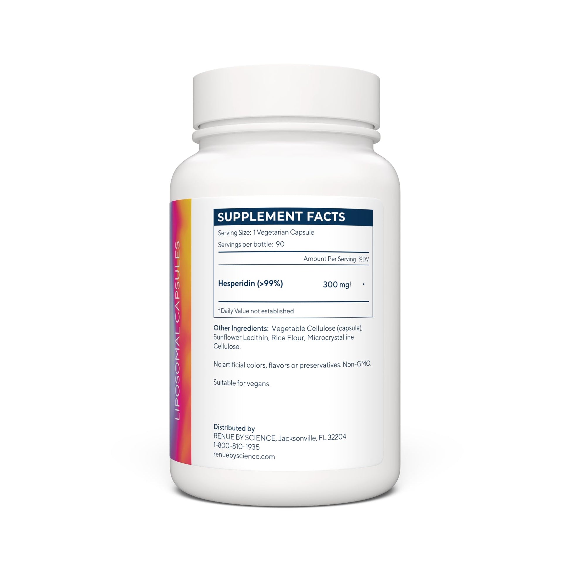 Renue By Science Hesperidin | Liposomal Hesperidin Supplements | 90 High Strength Capsules - 300mg per Serving | Non-GMO | Made in The USA & Third-Party Tested Renue By Science buy supplements canada