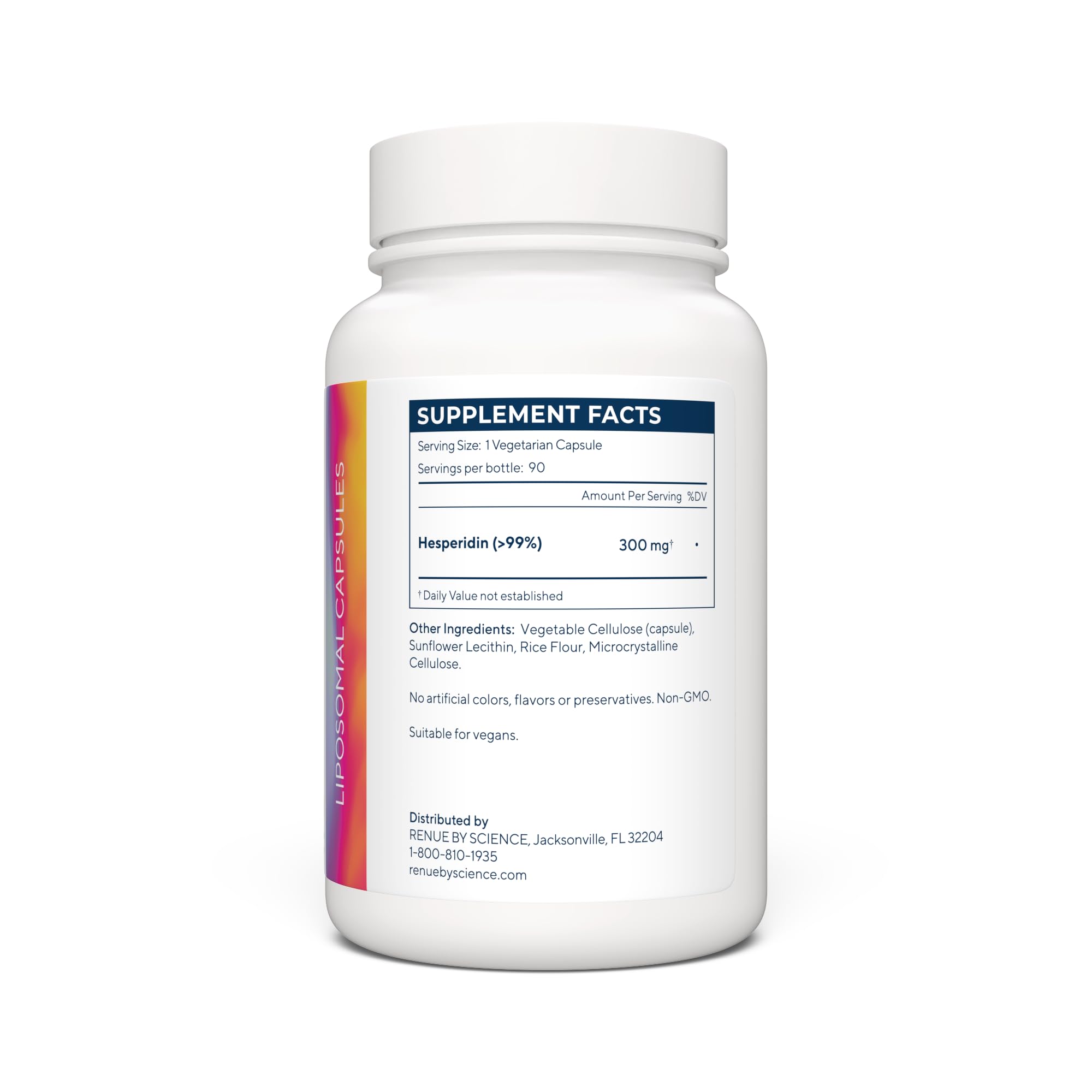 Renue By Science Hesperidin | Liposomal Hesperidin Supplements | 90 High Strength Capsules - 300mg per Serving | Non-GMO | Made in The USA & Third-Party Tested Renue By Science buy supplements canada