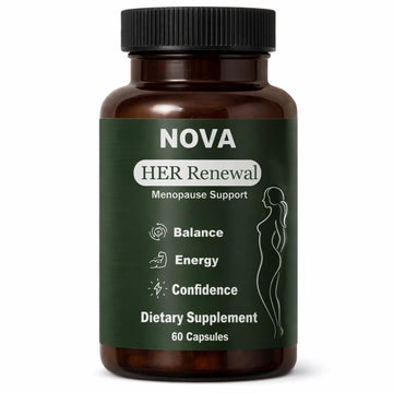 DFTLUUE NOVA Menopause Relief Support for Her - Probiotic Estrogen Balance Formula with Curcuminoids & Botanical Extracts – Supports Hormonal Balance, Comfort & Daily Well-Being – 60 Capsules (1) DFTLUUE buy supplements canada