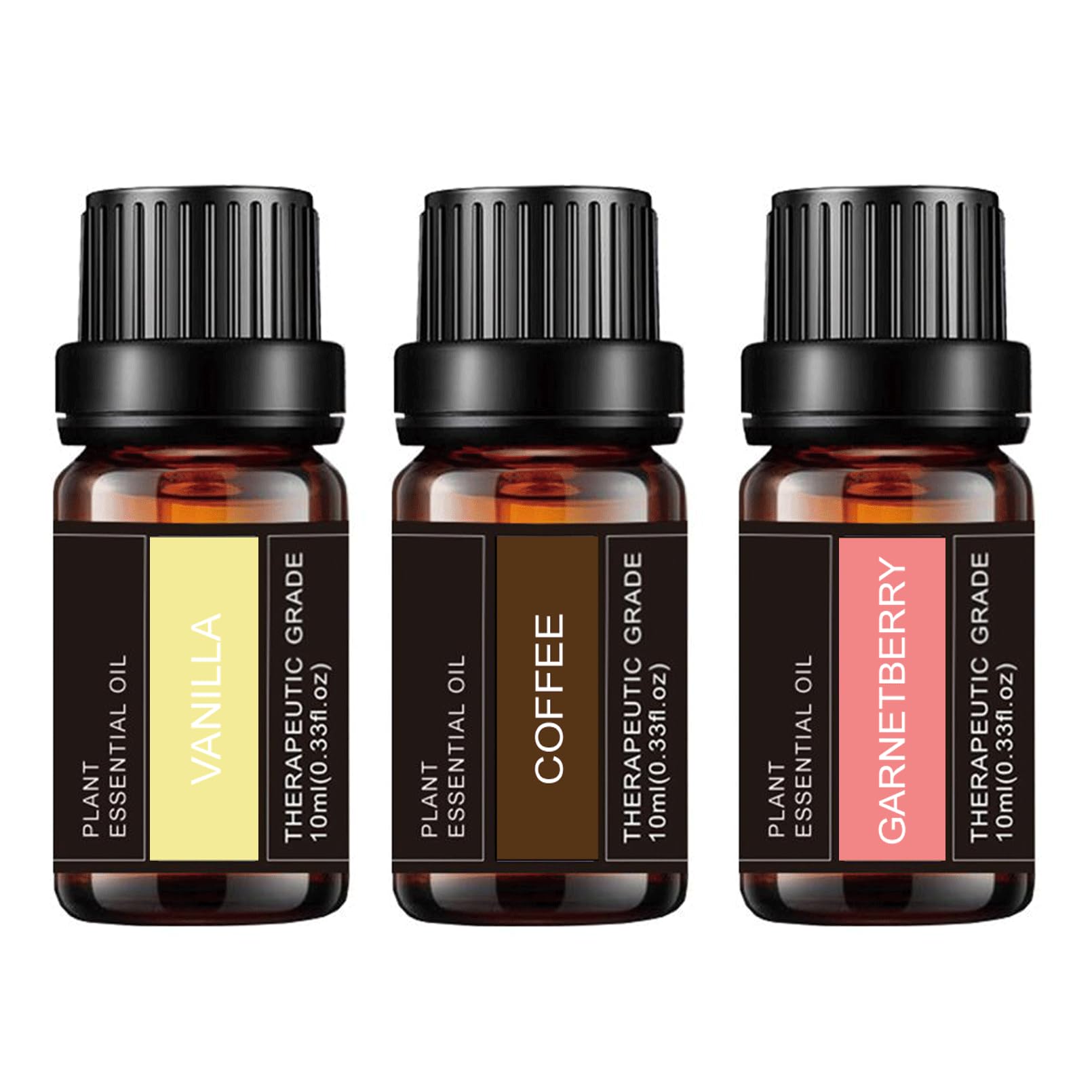 Wehnniee 3pcs Aroma Essential Oils Set- 3 x 10 ml (Coffee, Vanilla, Garnetberry) Wehnniee buy supplements canada