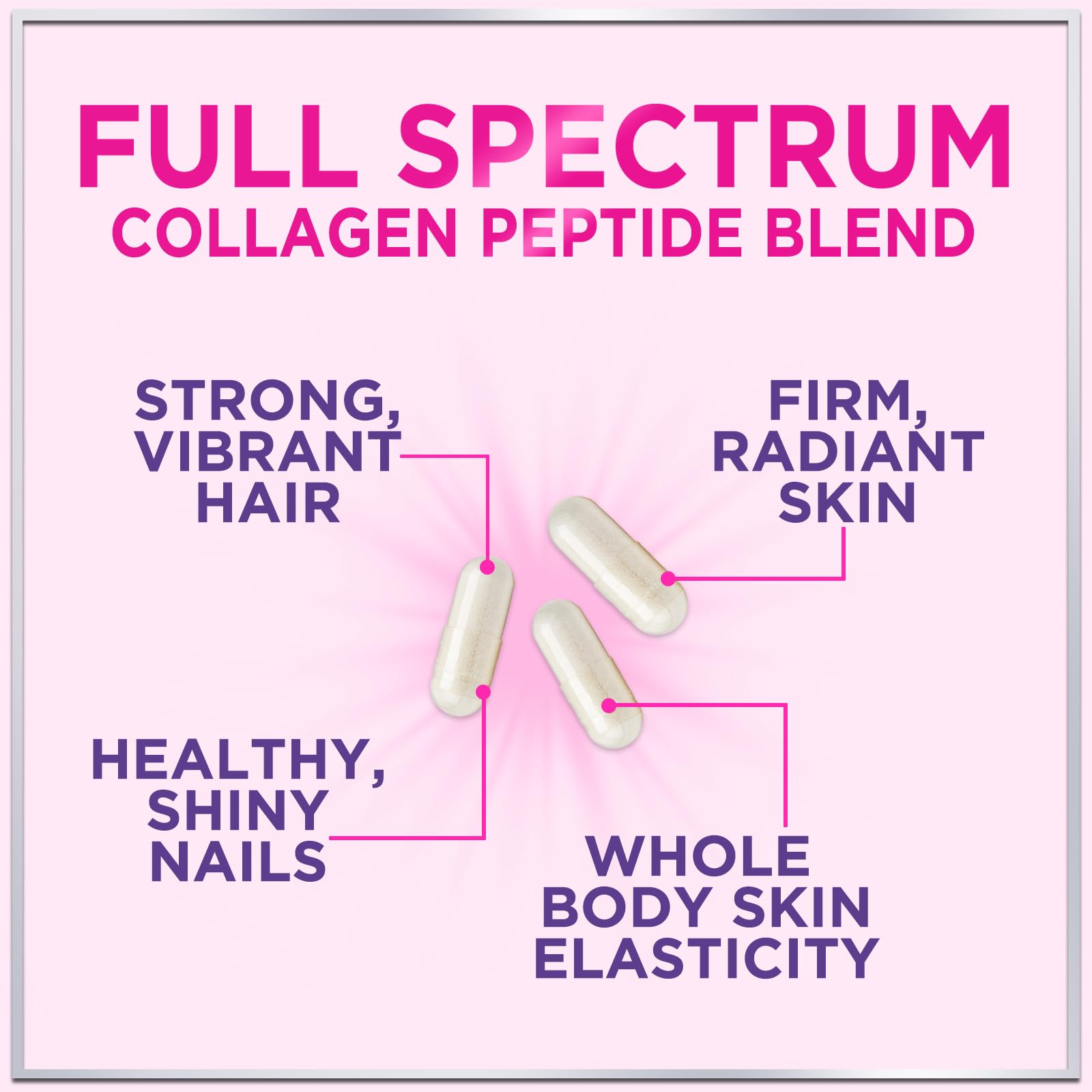 Multi Collagen Supplement 2400 mg - Types I, II, III, V & X Multi Collagen Peptides Pills for Women & Men, Hydrolyzed Collagen Supplements, Hair, Skin, Nail, & Joint Support Supplement, 60 Capsules Hello Lovely! buy supplements canada