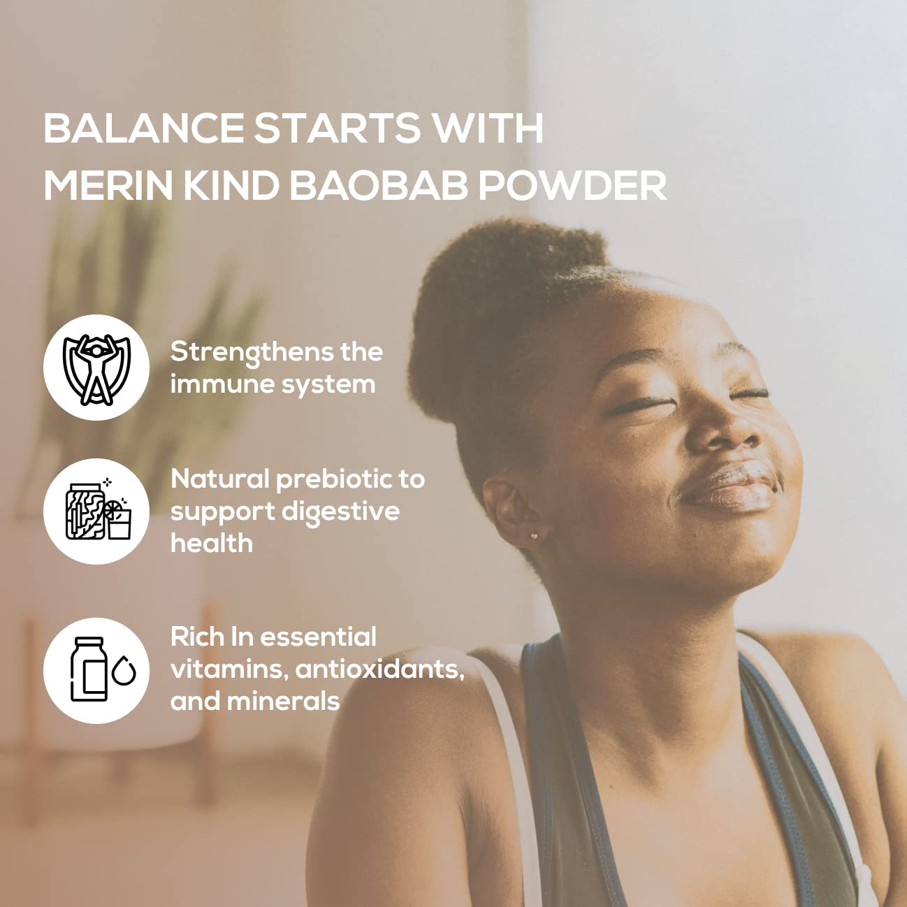 MERIN KIND Organic Baobab Powder - Prebiotic Fiber Supplement MERIN KIND buy supplements canada