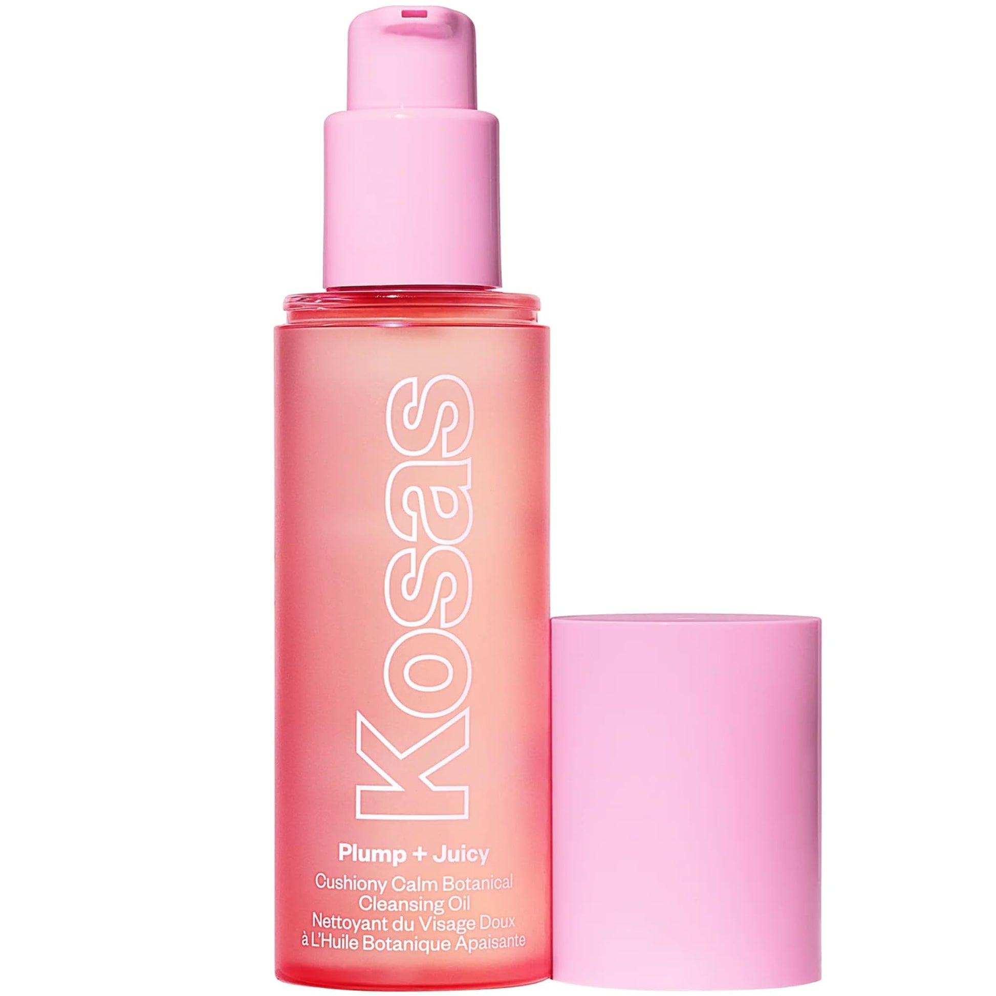 Kosas Plump + Juicy Cushiony Calm Botanical Cleansing Oil – Hydrating Makeup Remover for Sensitive Skin, Non-Greasy Oil Cleanser with Ceramides & Squalane for Soft, Soothed Skin Kosas buy supplements canada