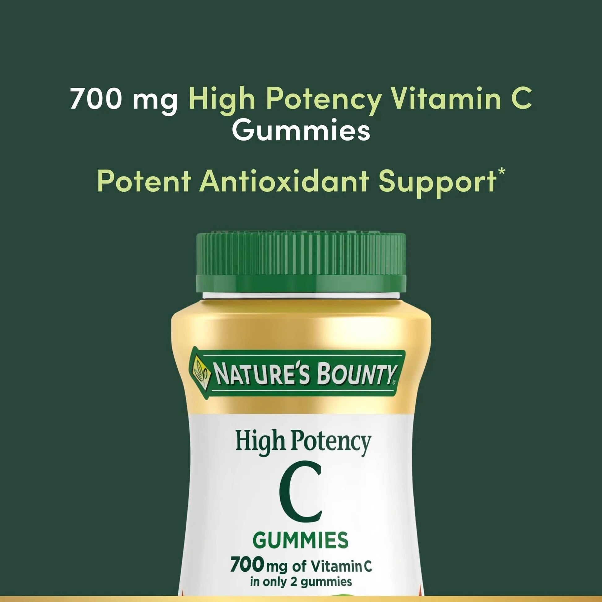 Nature’s Bounty Vitamin C Gummies 700mg, High Potency Vitamin C Chewable Gummies for Adults, Immune Support Supplement Nature's Bounty buy supplements canada