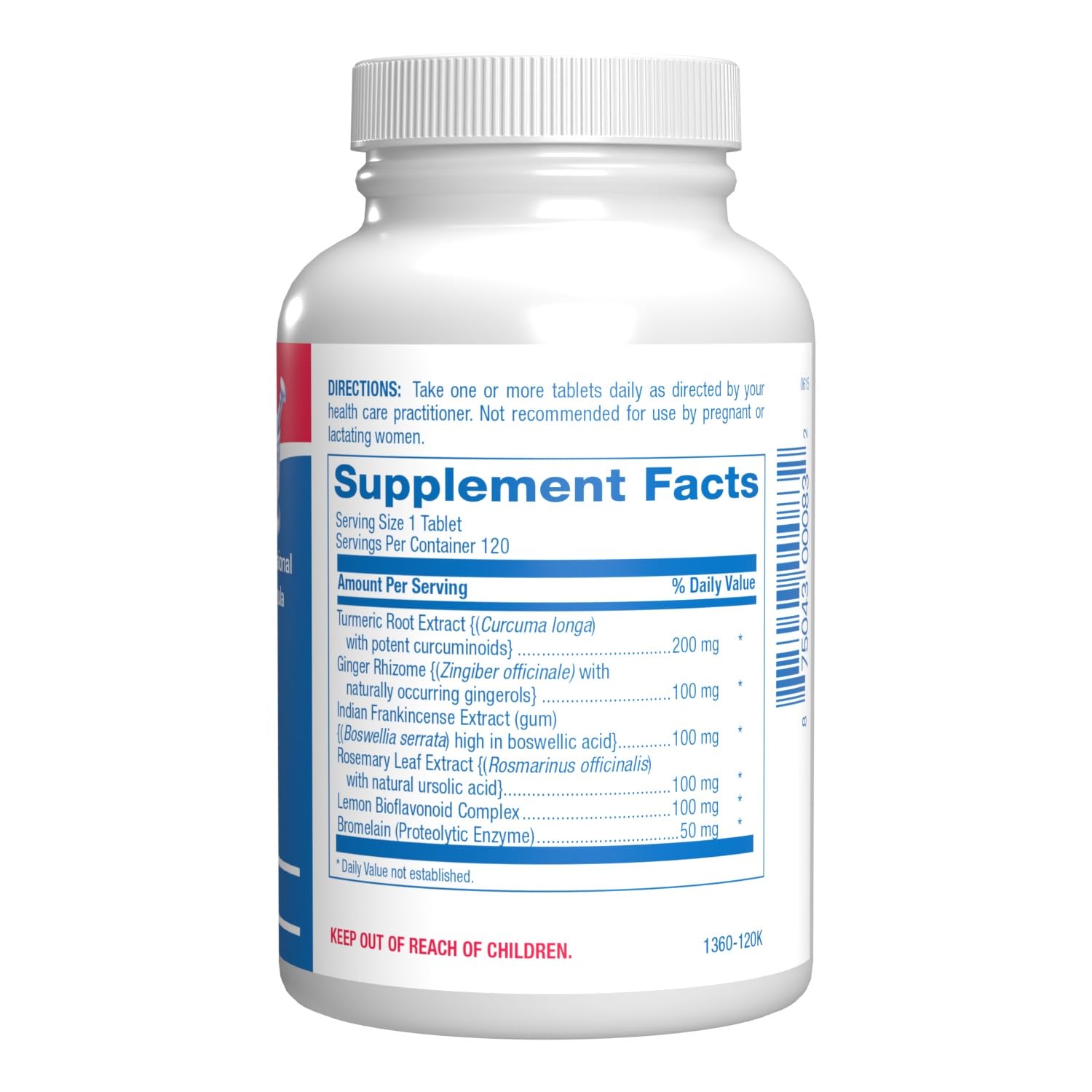 Pro ENZ Joint Support Supplement - Clinical Formula Turmeric Boswellia Supplement for Joint & Cartilage Mobility and Comfort Support Plus Eicosanoid Management with Proteolytic Enzymes (120 Servings) Anabolic Laboratories buy supplements canada