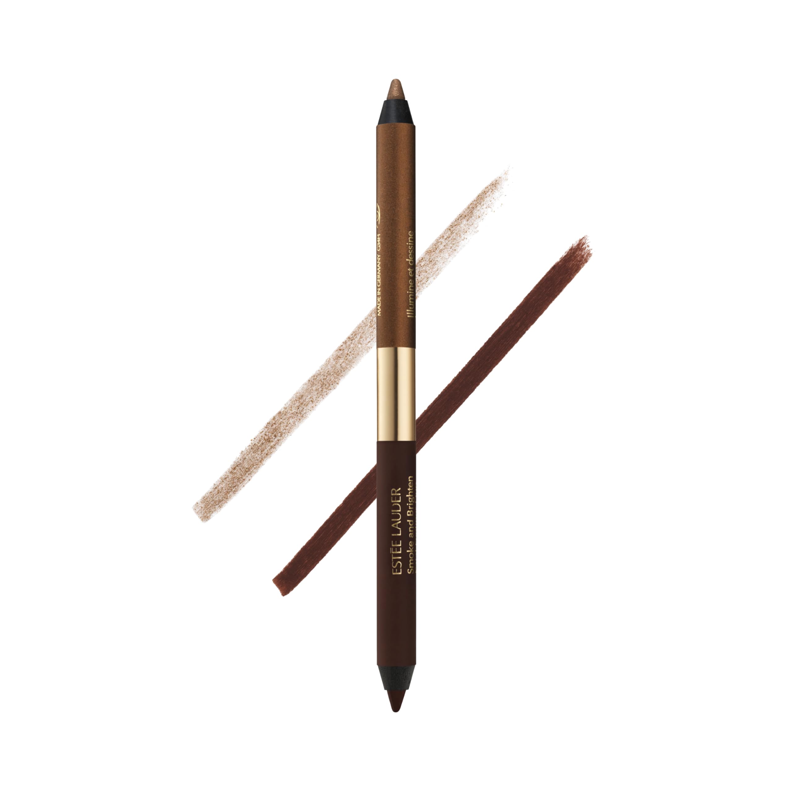 Estée Lauder Smoke and Brighten Long-Lasting Waterproof Kajal Eyeliner Pencil Duo, 0.03 Ounce, Dark Chocoloate/Rich Bronze Estée Lauder buy supplements canada
