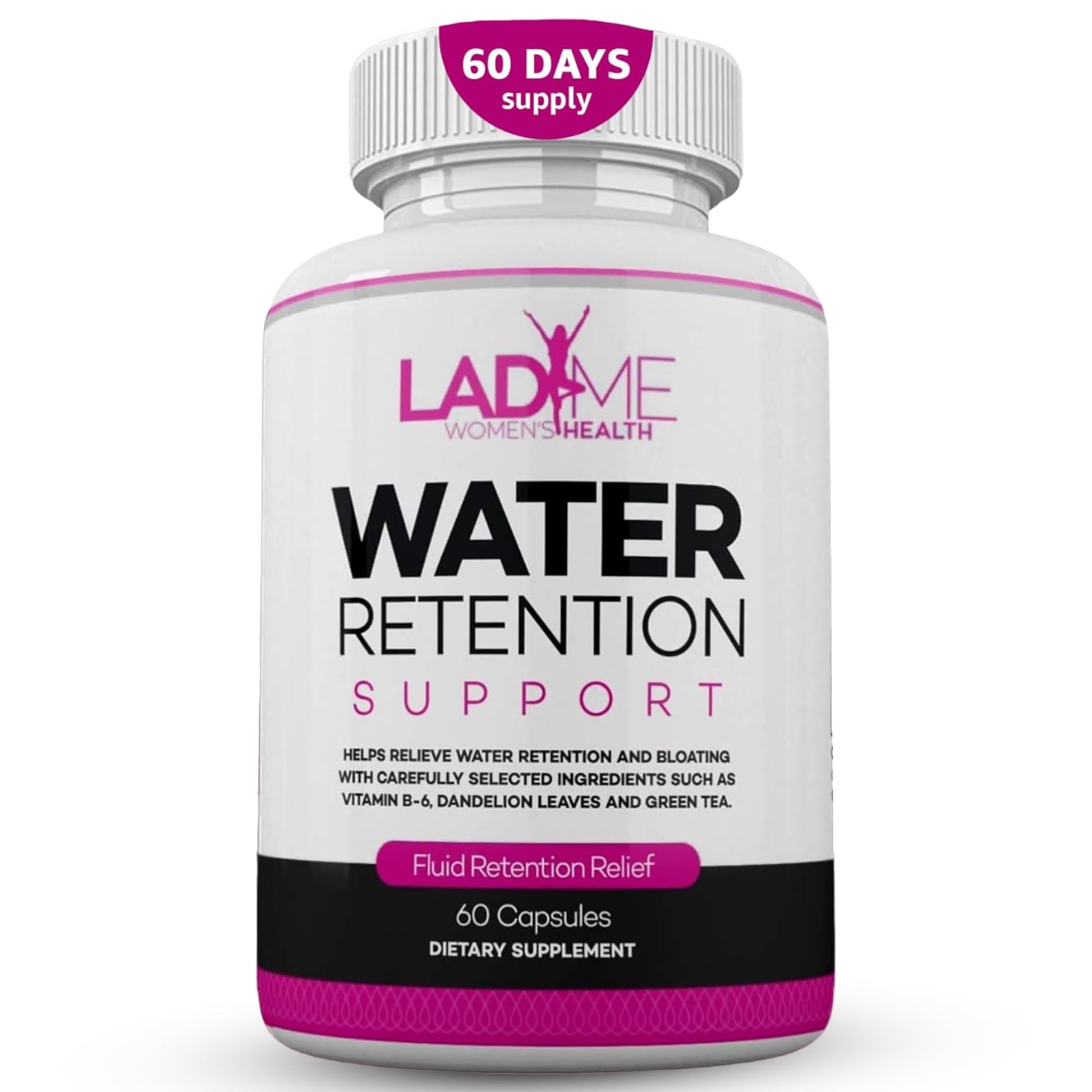 Water Retention Pills for Women Bloating Relief with Vitamin B6, Dandelion & Green Tea Natural LADYME WOMEN'S HEALTH buy supplements canada