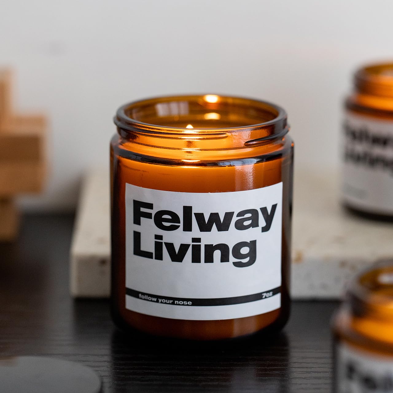 FELWAY Vanilla Scented Candle, Organic Soy Candle for Home Scented, 7 oz Long Lasting, Gift for Women's FELWAY buy supplements canada