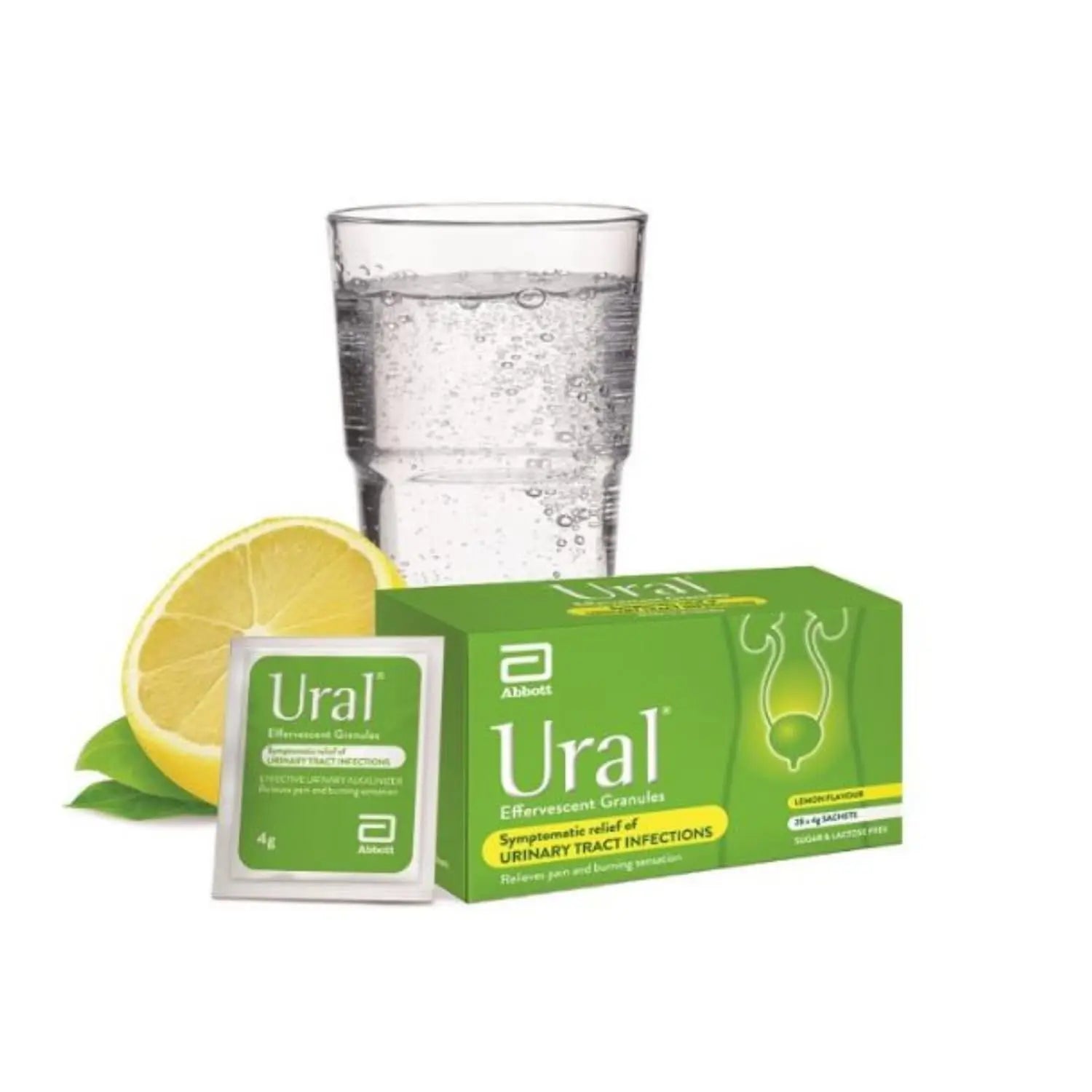 Ural Effervescent Powder 4G * 28 Sachets Urinary Alkalinizer Cystitis Relief Ural buy supplements canada