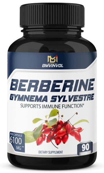 BMVINVOL 5-in-1 Berberine Supplement 6100mg with Ceylon Cinnamon, Gymnema BMVINVOL buy supplements canada