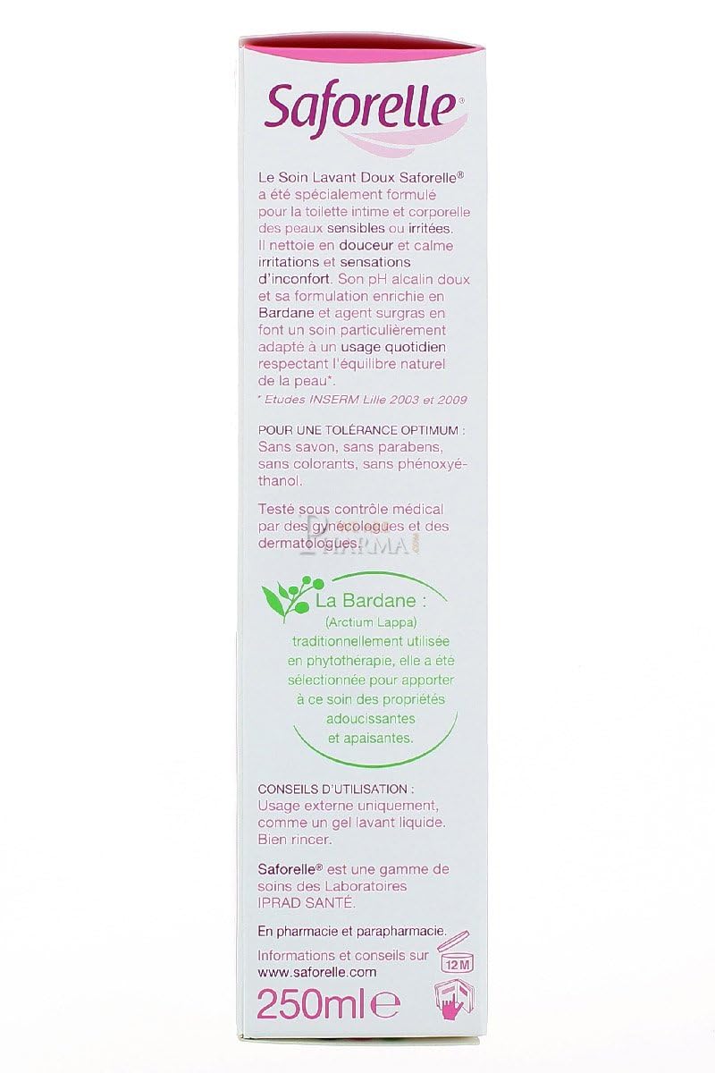 Saforelle Gentle Cleansing Care 2X250ml Saforelle buy supplements canada