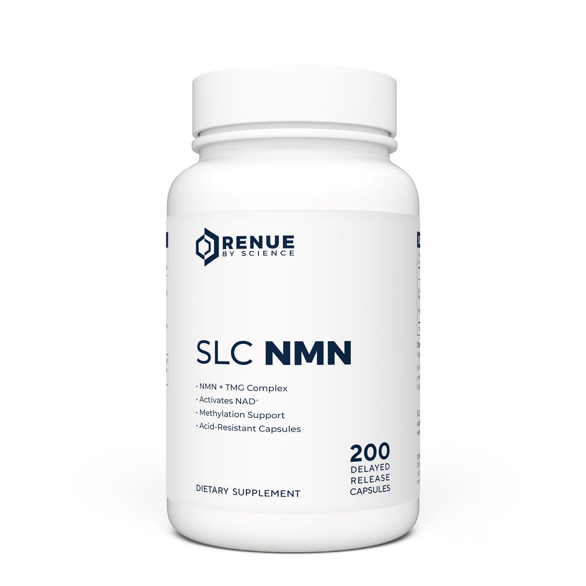Renue By Science NMN Supplement | 200 SLC Enteric Capsules - 250mg Nicotinamide Mononucleotide per Serving | Delayed Release for Increased Absorption | Manufactured in The USA Renue By Science buy supplements canada