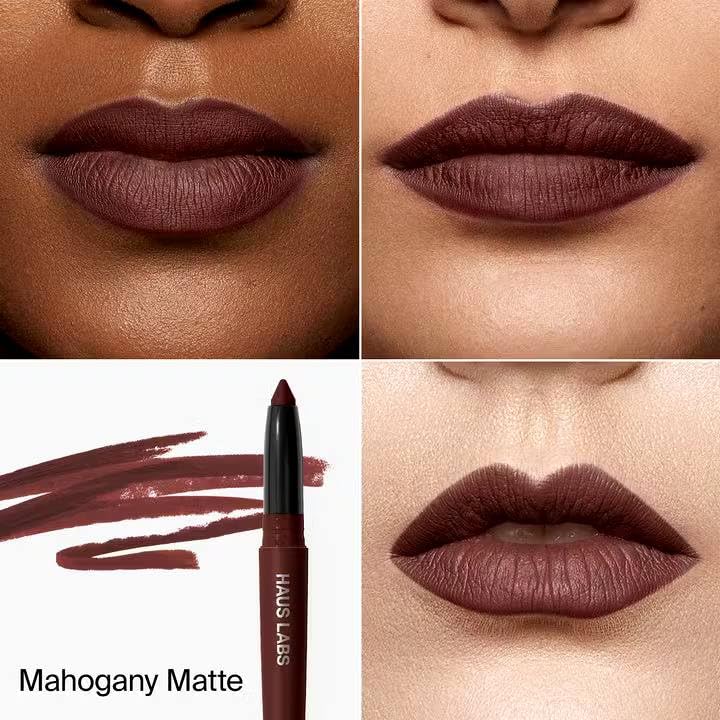 HAUS LABS BY LADY GAGA Le Monster Lip Crayon - Mahogany Matte & ENTEL Aloe vera Sheet Masque (BONUS) HAUS LABS BY LADY GAGA buy supplements canada
