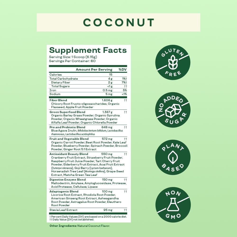 Bloom Nutrition Greens and Superfoods Powder for Digestive Health, Greens Powder Bloom Nutrition buy supplements canada
