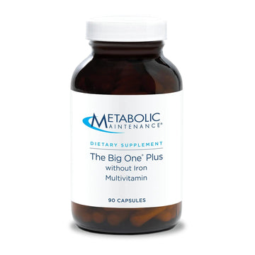 Metabolic Maintenance The Big One Plus Multivitamin without Iron - Iron Free Multivitamin for Women & Men with Vitamin A, C, Minerals Metabolic Maintenance buy supplements canada