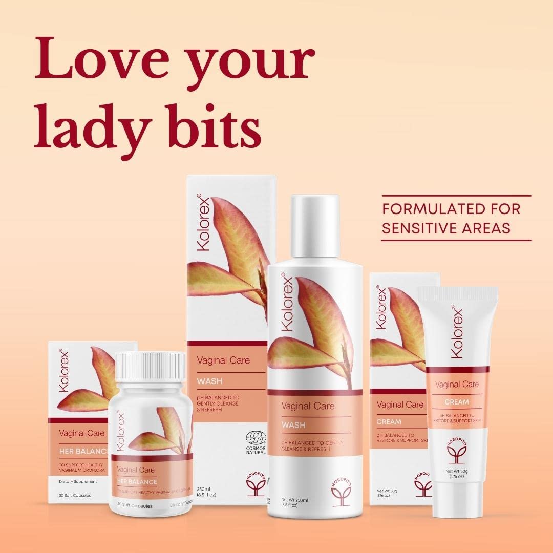 Kolorex® Vaginal CareCream, Natural Herbs soothes Intimate Areas, Replenish Sensitive Skin. Kolorex buy supplements canada