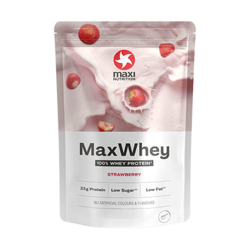 MaxiNutrition - MaxWhey - Whey Protein Powder Strawberry - Low-Fat - Low Sugar MaxiNutrition buy supplements canada