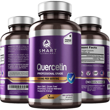SMART NUTRA LABS Quercetin 1000mg- 180 Vegan Capsules SMART NUTRA LABS buy supplements canada