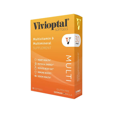 Vivioptal Multi 30 Softgels, Multivitamin & Multimineral, Gluten Free, German Formula Vivioptal Vitamins buy supplements canada