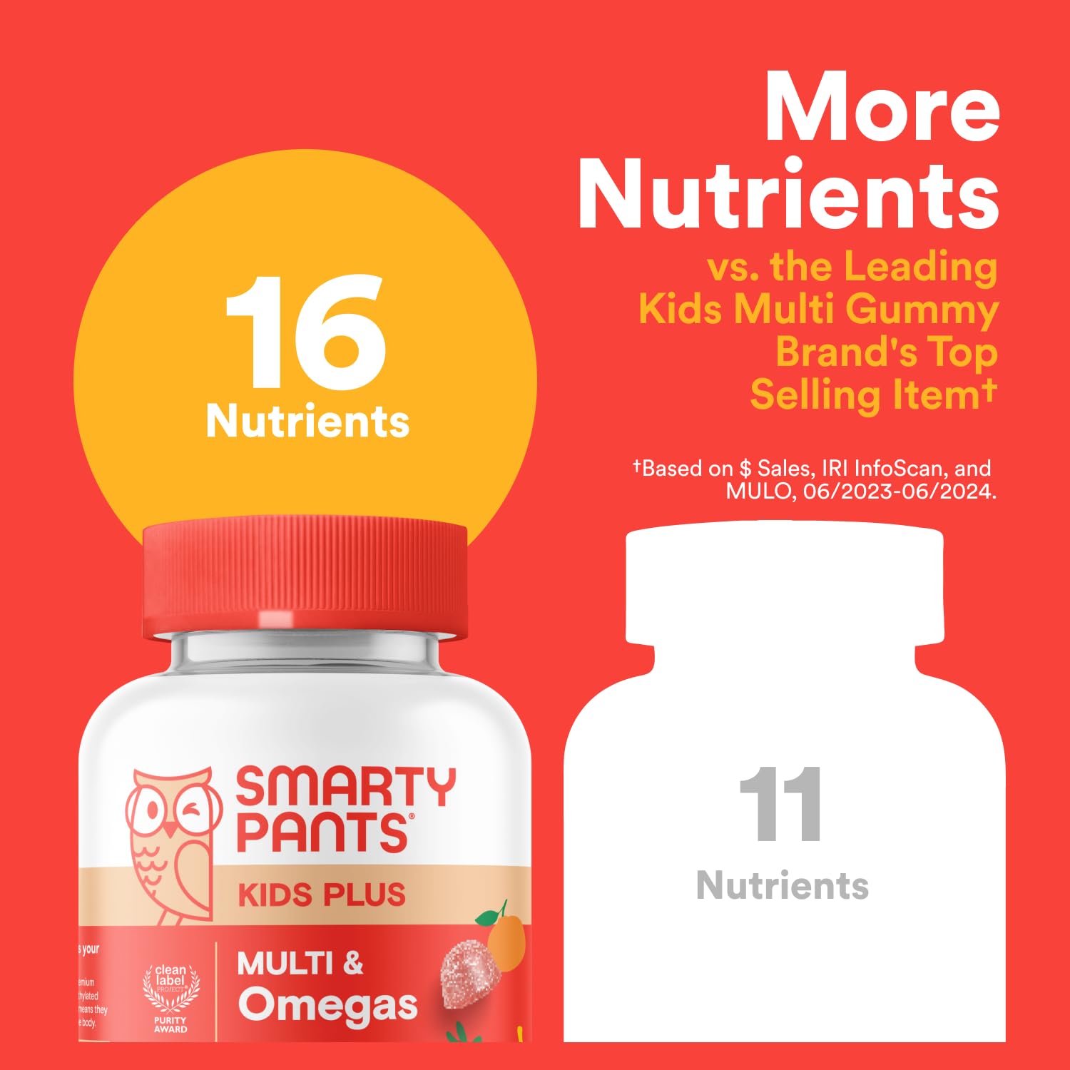 SmartyPants Kids Multivitamin Gummies - Improved Formula: Omega 3 (DHA/EPA), Vitamins D3, C, B12, B6, Vitamin A, K & Zinc SmartyPants buy supplements canada