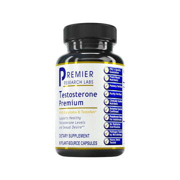 Premier Research Labs Testosterone Premium - Testosterone Supplement for Men, All Natural Testosterone Complex, Premier Labs Testosterone Support, Fenugreek, Cordyceps & Maca - 90 Vegetarian Capsules Premier Research Labs buy supplements canada
