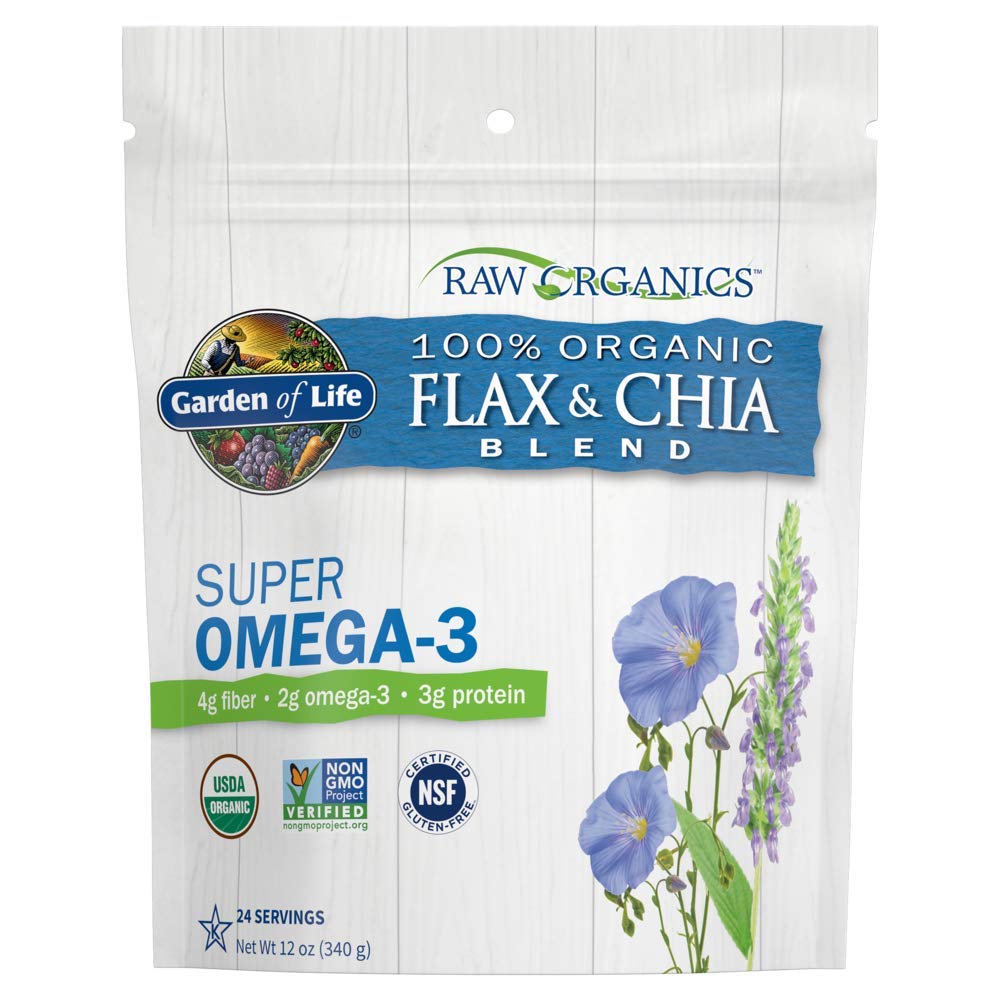Garden Of Life Raw Organics Organic Flax Meal Plus Chia Seeds, 12 Ounce Garden of Life buy supplements canada