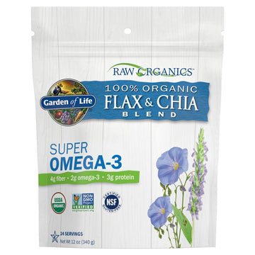 Garden Of Life Raw Organics Organic Flax Meal Plus Chia Seeds, 12 Ounce Garden of Life buy supplements canada