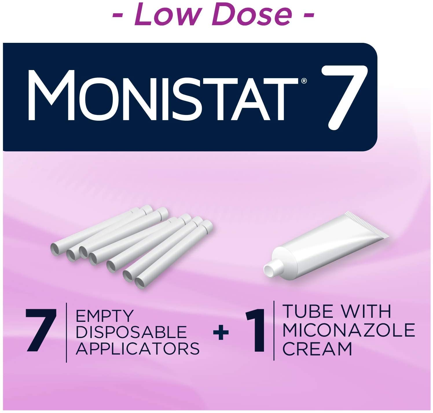 MONISTAT 7-Dose Infection Treatment, 7 Disposable Applicators & 1 Cream Tube (Pack of 1) Monistat buy supplements canada