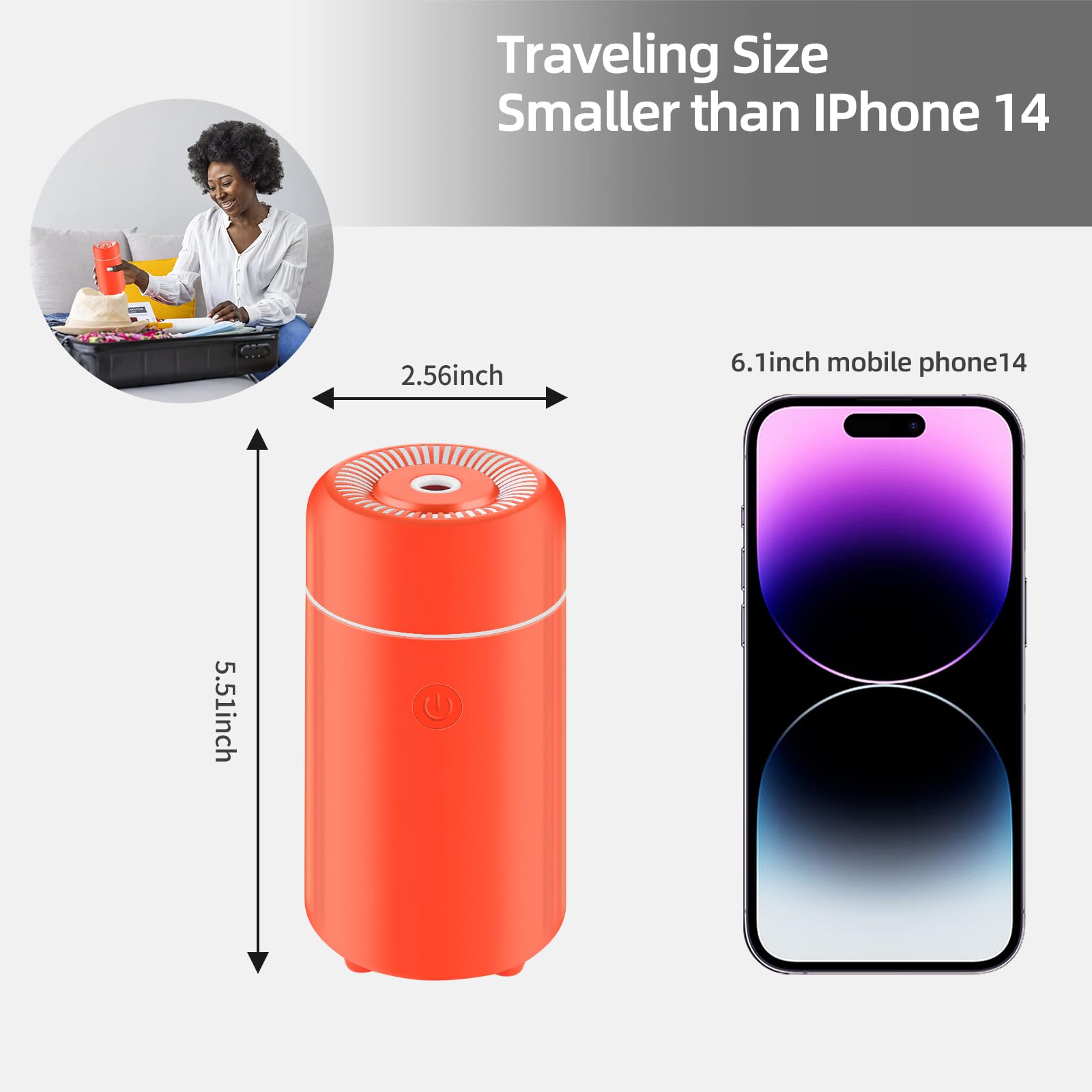 CHOUWEEK Car Essential Oil Diffuser, Mini Portable Air Diffuser for Aromatherapy, Small USB CHOUWEEK buy supplements canada