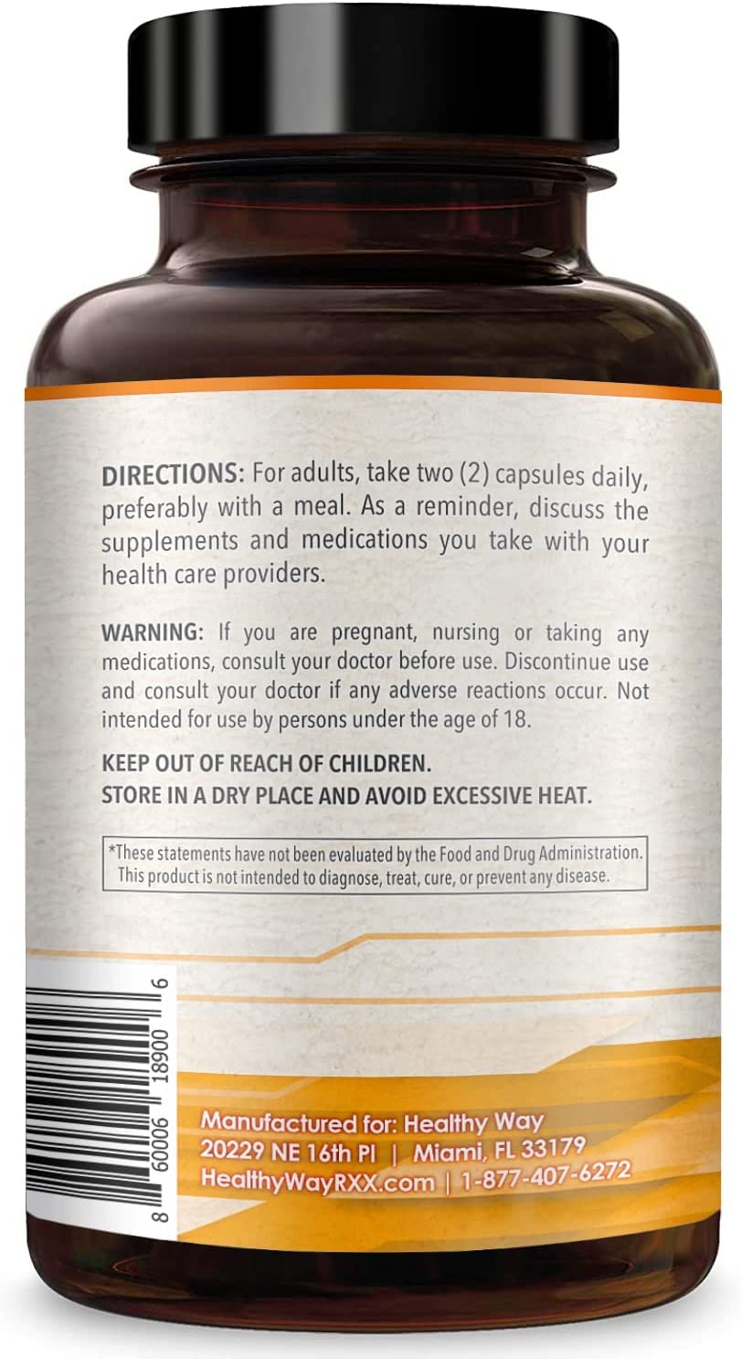Healthy Way CoQ10 400mg 200 Capsules Non-GMO HealthyWayRx buy supplements canada