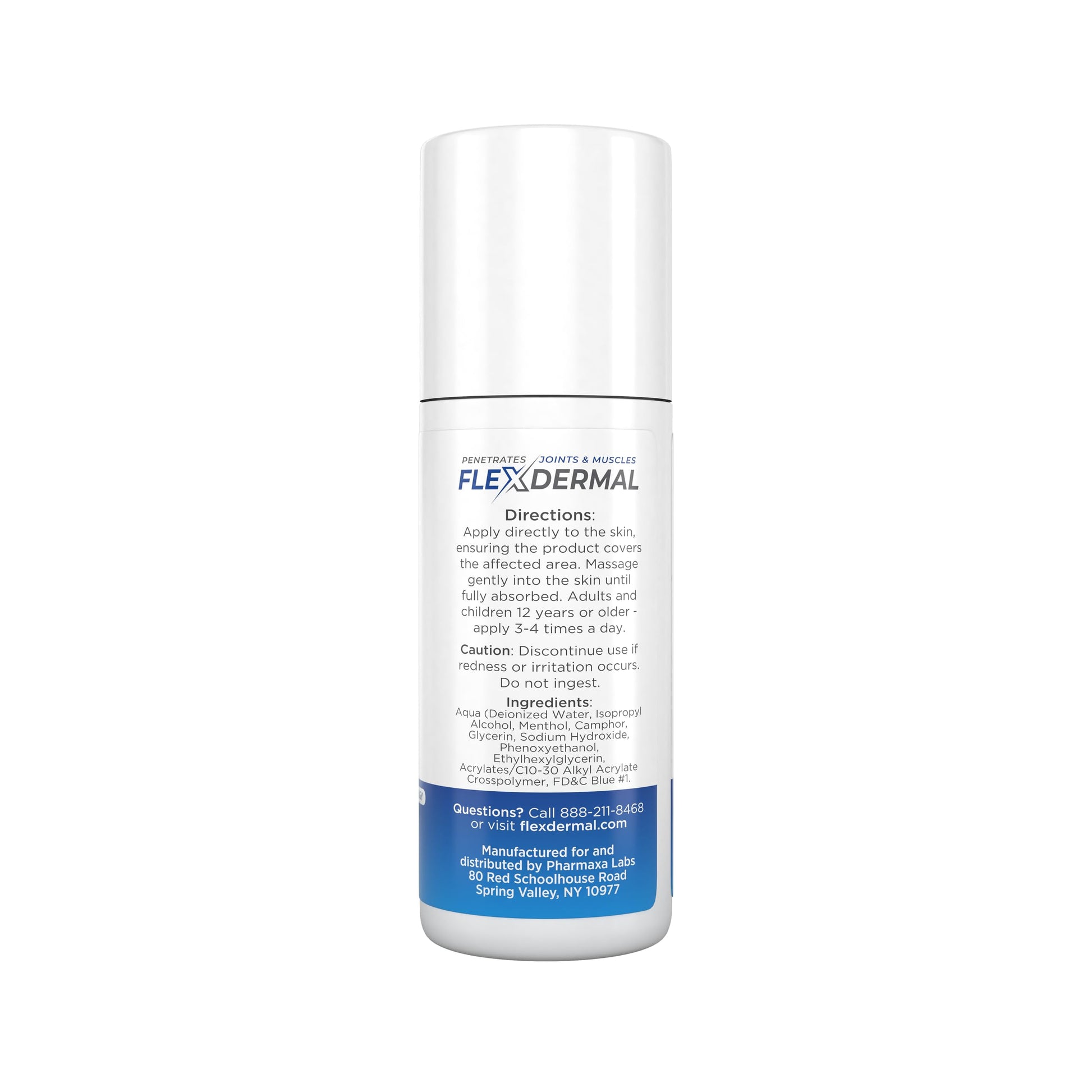 Flexdermal Topical Joint Relief Cream - Relieves Minor Aches and Discomfort in Muscles & Joints - Promotes Comfort, Mobility & Flexibility - Contains Menthol - Roll-On Gel - 3 fl oz (Pack of 1) Flexdermal buy supplements canada